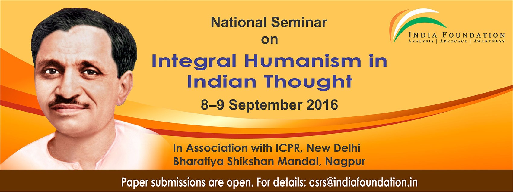 National Seminar on “Integral Humanism in Indian Thought”
