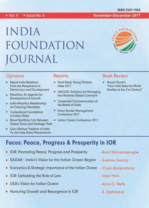 India Foundation Journal November December 2017