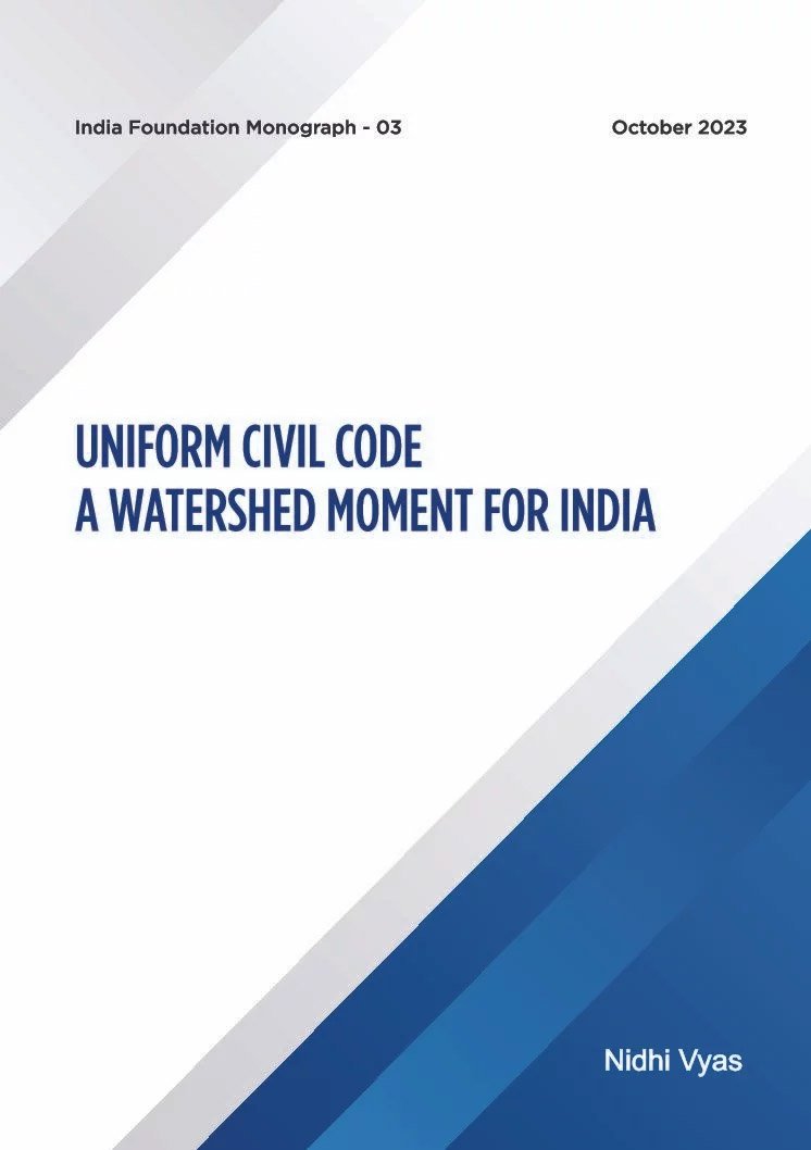 Uniform civil code a watershed moment for india