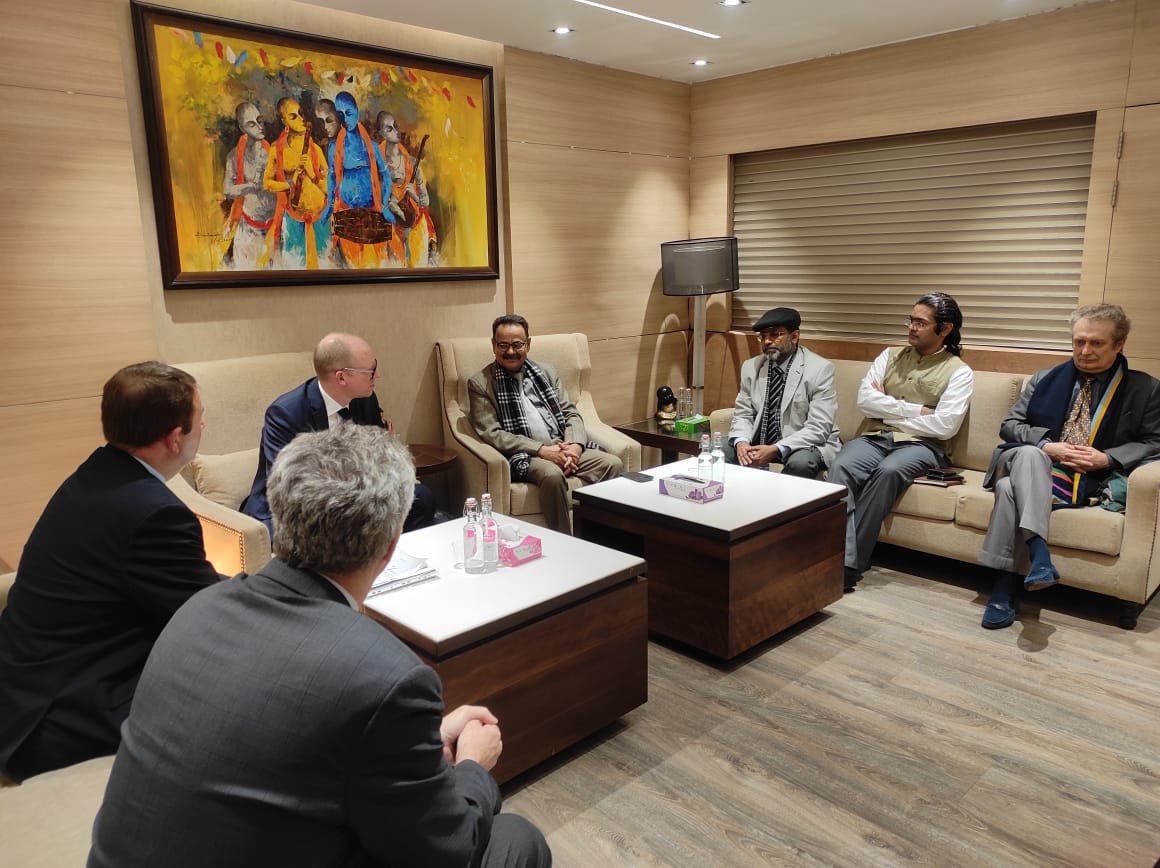 Visit of the State Secretary of Latvia to India Foundation