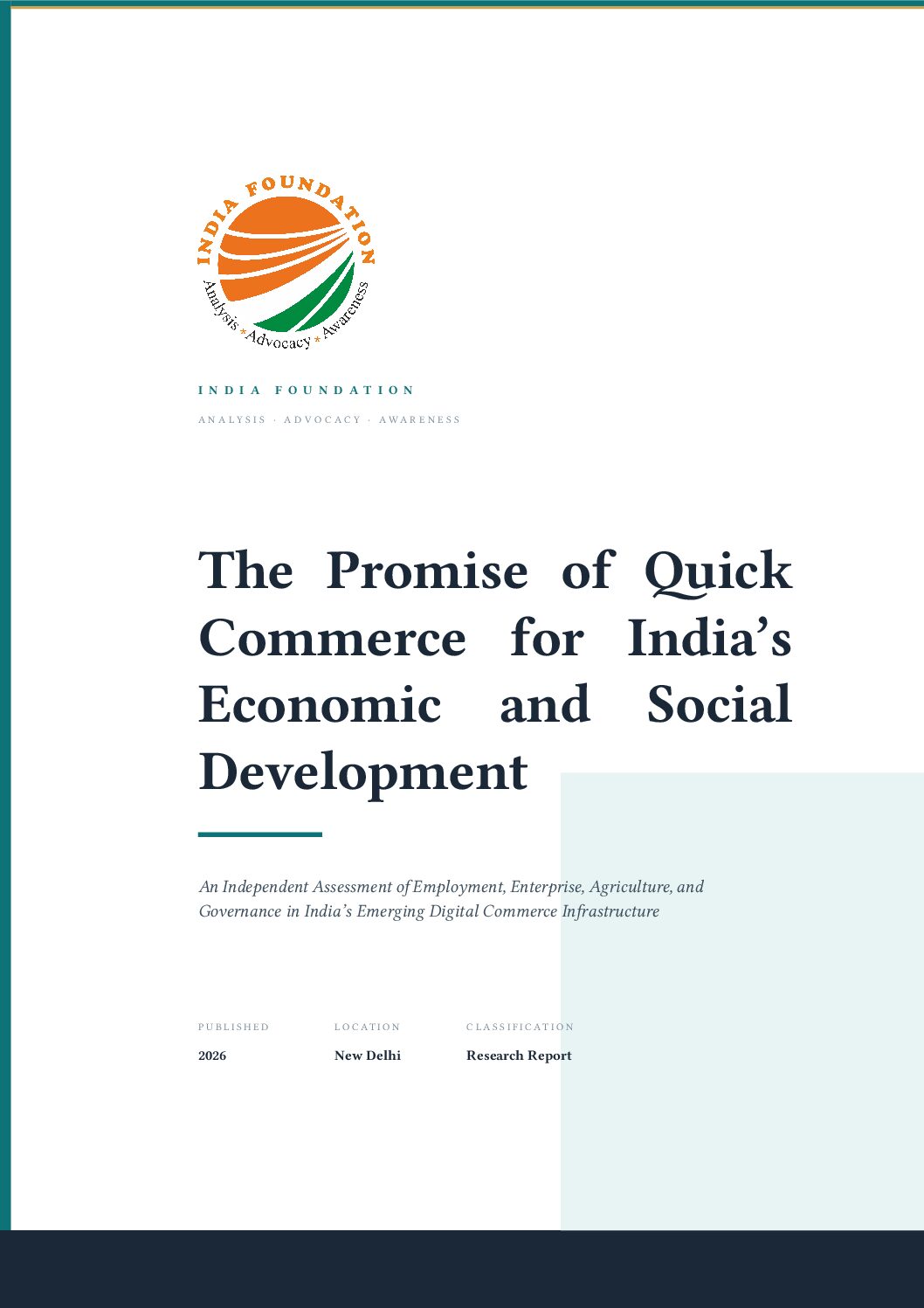 The Promise of Quick  Commerce for India’s  Economic and Social  Development – 2026